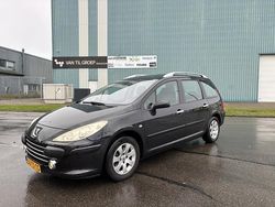 Zwart Gebruikt 2007 Peugeot 307 Premium Stationwagen | € 2.750 (Duur)