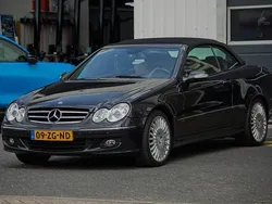 Zwart Gebruikt 2008 Mercedes CLK280 Avantgarde Cabriolet | € 10.000 (Goede deal)