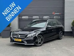 Zwart, metallic lak Gebruikt 2019 Mercedes C180 AMG Stationwagen | € 14.900 (Goede deal)