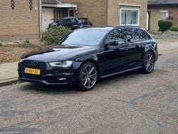 Zwart Gebruikt 2015 Audi A4 S-Line Stationwagen | € 13.750 (Super prijs)