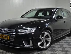 Zwart Gebruikt 2019 Audi A4 S-Line Stationwagen | € 23.500 (Goede deal)
