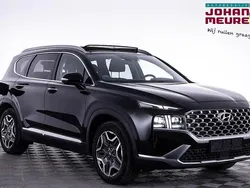 Zwart Gebruikt 2022 Hyundai Santa Fe Premium SUV | € 38.900 (Eerlijke prijs)