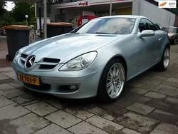 Grijs, metallic lak Gebruikt 2004 Mercedes SLK200 Cabriolet | € 6.950 (Super prijs)