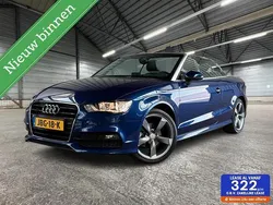 Blauw, metallic lak Gebruikt 2014 Audi A3 Cabriolet Ambition Cabriolet | € 19.890 (Goede deal)