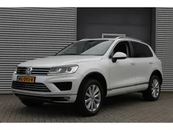 Wit Gebruikt 2015 VW Touareg Highline SUV | € 31.999