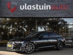 Zwart Gebruikt 2018 Audi A6 Design Stationwagen | € 39.950