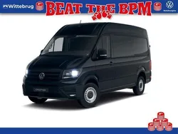 Zwart Nieuw 2024 VW Crafter Highline Van | € 50.396