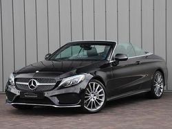 Zwart Gebruikt 2016 Mercedes C200 Prestige Cabriolet | € 29.950 (Eerlijke prijs)