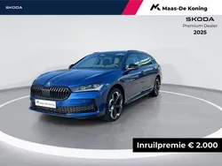 Blauw, metallic lak Nieuw 2025 Skoda Superb Business Line Stationwagen | € 55.290 (Iets duurder)