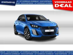 Blauw Nieuw 2025 Peugeot 208 GT Hatchback | € 29.333 (Goede deal)
