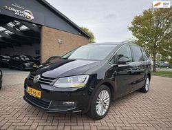 Zwart Gebruikt 2014 VW Sharan Highline MPV | € 17.800 (Super prijs)