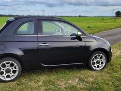 Zwart Gebruikt 2012 Fiat 500 Lounge Cabriolet | € 4.950 (Eerlijke prijs)