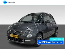 Grijs Gebruikt 2019 Fiat 500 Lounge Hatchback | € 11.890 (Eerlijke prijs)