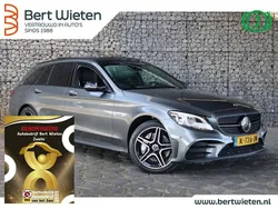 Grijs Gebruikt 2020 Mercedes C300 AMG Stationwagen | € 21.995 (Eerlijke prijs)