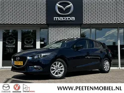 Deep crystal blue (donker blauw) Gebruikt 2018 Mazda 3 Hatchback | € 18.490 (Iets duurder)