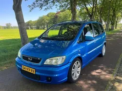 Blauw Gebruikt 2001 Opel Zafira OPC MPV | € 3.950 (Duur)