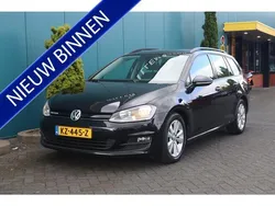 Zwart Gebruikt 2017 VW Golf VII Comfortline Stationwagen | € 9.950 (Goede deal)
