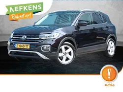 Zwart Gebruikt 2023 VW T-Cross R-line SUV | € 31.725 (Eerlijke prijs)