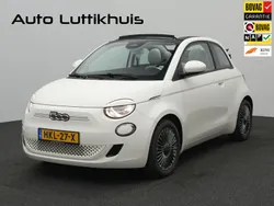 Wit, metallic lak Gebruikt 2022 Fiat 500e Icon Cabriolet | € 18.000 (Super prijs)