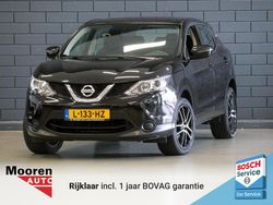 Zwart Gebruikt 2017 Nissan Qashqai Visia SUV | € 13.950 (Eerlijke prijs)