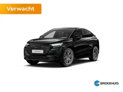 Zwart Nieuw 2025 Audi Q4 Sportback e-tron Ambiente SUV | € 69.600 (Iets duurder)