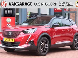 Rood Gebruikt 2021 Peugeot e-2008 GTi SUV | € 17.495