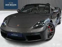 Grijs, metallic lak Gebruikt 2016 Porsche 718 Boxster S Sport Cabriolet | € 63.950