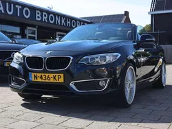 Zwart Gebruikt 2015 BMW 220 Executive Cabriolet | € 12.950 (Iets duurder)