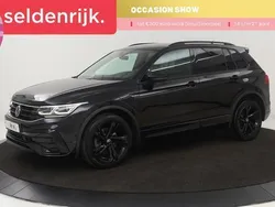 Zwart Gebruikt 2021 VW Tiguan R-line SUV | € 26.900 (Goede deal)