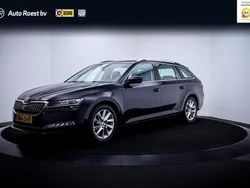 Zwart Gebruikt 2021 Skoda Superb Executive Stationwagen | € 26.925 (Eerlijke prijs)