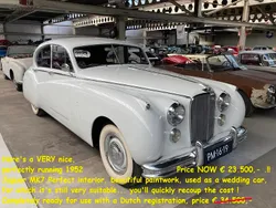 Wit Gebruikt 1952 Jaguar MK VII | € 23.500