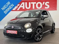 Zwart, metallic lak Gebruikt 2021 Fiat 500 Rockstar Hatchback | € 12.450 (Eerlijke prijs)