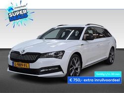 Wit Gebruikt 2021 Skoda Superb Business Line Stationwagen | € 23.940 (Iets duurder)