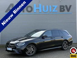 Zwart Gebruikt 2022 Mercedes E300 AMG line Stationwagen | € 40.990 (Super prijs)