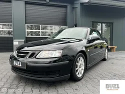 Zwart Gebruikt 2004 Saab 9-3 Cabriolet Linear Cabriolet | € 3.450 (Super prijs)