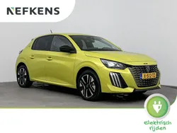 Geel Gebruikt 2024 Peugeot e-208 Style Hatchback | € 22.900 (Eerlijke prijs)