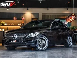 Zwart Gebruikt 2019 Mercedes C180 Premium Sedan | € 22.945 (Eerlijke prijs)
