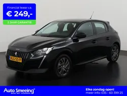 Zwart Gebruikt 2022 Peugeot 208 Active Hatchback | € 18.945 (Goede deal)