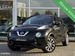 Zwart, metallic lak Gebruikt 2017 Nissan Juke Tekna SUV | € 14.250 (Eerlijke prijs)