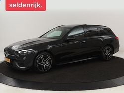 Zwart Gebruikt 2022 Mercedes C300 AMG line Stationwagen | € 33.900 (Iets duurder)