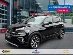 Zwart Nieuw 2025 VW T-Cross R-line SUV | € 39.950 (Eerlijke prijs)