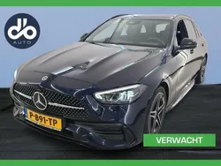 Blauw Gebruikt 2022 Mercedes C200 AMG line Stationwagen | € 34.934 (Goede deal)