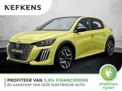 Geel Nieuw 2025 Peugeot e-208 GTi Hatchback | € 35.995 (Iets duurder)