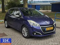 Blauw Gebruikt 2016 Peugeot 208 Allure Hatchback | € 6.295 (Goede deal)