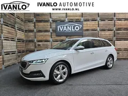 Wit, metallic lak Gebruikt 2020 Skoda Octavia Business Line Stationwagen | € 25.790 (Eerlijke prijs)