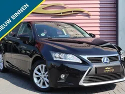 Zwart Gebruikt 2014 Lexus CT200h Luxury Line Hatchback | € 16.599