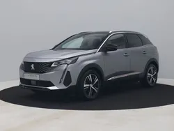 Grijs, metallic lak Gebruikt 2021 Peugeot 3008 GT-line SUV | € 21.900 (Super prijs)