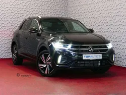 Zwart Nieuw 2024 VW T-Roc R-line SUV | € 42.490 (Goede deal)
