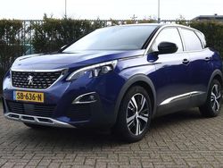 Blauw Gebruikt 2018 Peugeot 3008 GT-line SUV | € 17.900 (Eerlijke prijs)