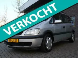 Grijs Gebruikt 2003 Opel Zafira Comfort MPV | € 2.295 (Eerlijke prijs)